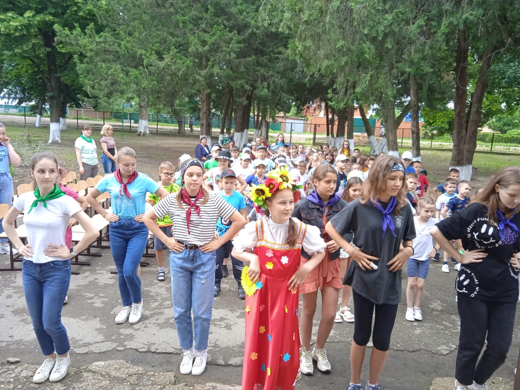 01.06.2021 г. Открытие лагеря 3